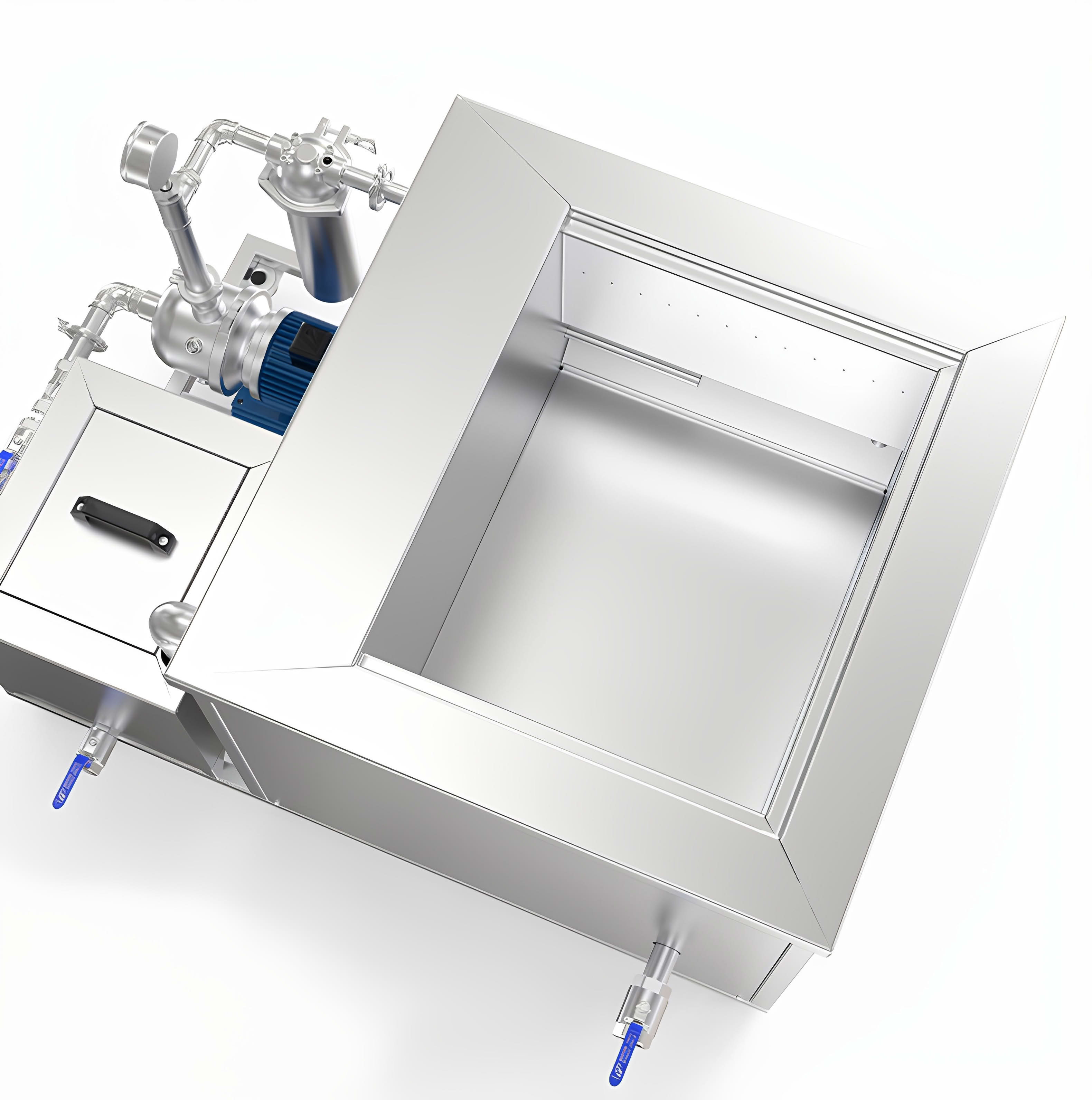 冠博仕GM1860L單槽過濾循環超聲波清洗機 | 61L/900W | 工業除油除銹五金小工件螺絲螺母清洗機